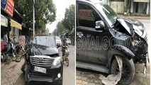 Chiếc ô tô tại hiện trường. Ảnh: Công an tỉnh Đồng Nai.