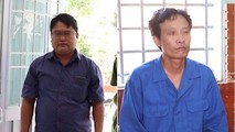Nghi can Phạm Thanh Hải, Đỗ Trạng (từ trái sang)