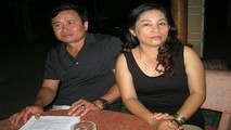 Vợ chồng ông Nguyễn Đình Trung.