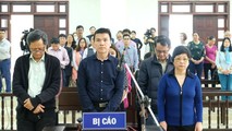 Bị cáo Châu Thị Thu Nga và đồng phạm tại phiên tòa phúc thẩm