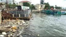 Báo động tình trạng ô nhiễm rác thải và nguồn nước đen cuộn tại sông Dương Đông thuộc bãi biển Phú Quốc
