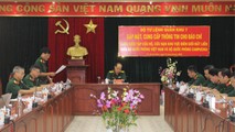 Quang cảnh buổi cung cấp thông tin cho báo chí