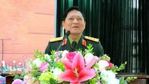 Bộ trưởng Ngô Xuân Lịch phát biểu tại hội nghị.