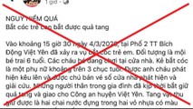 Thông tin vụ bắt cóc trẻ em là không đúng.