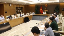Quang cảnh cuộc họp.