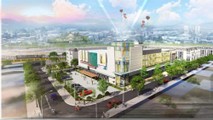 Phối cảnh dự án xây dựng trung tâm thương mại Chợ Sắt (mới).