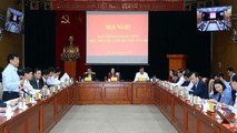 Ủy viên Bộ Chính trị, Trưởng Ban Dân vận Trung ương Trương Thị Mai Hội nghị Ban Chỉ đạo Trung ương thực hiện quy chế dân chủ ở cơ sở, chiều 15/3.
