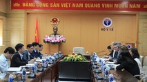 Quang cảnh buổi làm việc.