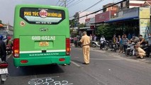 Tin giao thông đến sáng 8/5: Va chạm với xe buýt, 1 người đàn ông tử vong; ô tô lao vào tường, 1 cô gái thiệt mạng, 3 người bị thương
