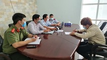 Cơ quan chức năng làm việc với ông Lê Quang H. (người lập và quản lý fanpage THỪA THIÊN HUẾ )