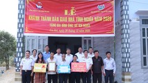 Trao tặng 3 nhà tình nghĩa tại Đăk Nông