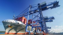 Cảng Quốc tế Tân Cảng - Cái Mép liên tiếp lập kỷ lục về sản lượng xếp dỡ