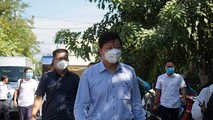 Phó viện trưởng Viện vệ sinh dịch tễ TW kiểm tra tại khu vực bệnh nhân nghi nhiễm Covid-19
