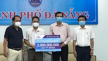 Hòa Phát trao số tiền ủng hộ 2 tỷ đồng cho TP. Đà Nẵng phòng chống dịch Covid-19