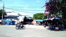 Chợ Tân Lập, nơi ghi nhận 1 ca mắc Covid-19