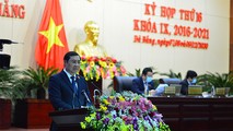 Chủ tịch UBND TP Đà Nẵng Huỳnh Đức Thơ trải lòng tại nghị trường trong lần cuối thay mặt cho lãnh đạo UBND TP, có phát biểu tại kỳ họp HĐND TP.