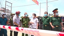 Lãnh đạo Quảng Ngãi kiểm tra chống dịch tại thôn An Vĩnh, nơi ghi nhận ca mắc Covid-19