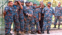 Cảnh sát Papua New Guinea. Ảnh: theaustralian.com.au