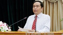 Chủ tịch Uỷ ban Trung ương MTTQ Việt Nam Trần Thanh Mẫn. Ảnh: Nguyễn Dân/TTXVN