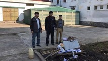 Cục THADS Lai Châu tiêu hủy vật chứng.