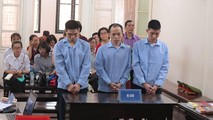 Các bị cáo tại tòa