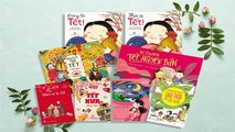 Nhiều bậc phụ huynh mừng tuổi con bằng những cuốn sách Tết ý nghĩa.