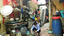 Khu sinh hoạt chung ở phố cổ.