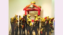 'Đám cưới chuột' được 'thổi hồn' thành tác phẩm điêu khắc 'Cưới chuột'