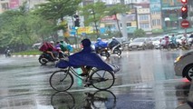Hà Nội có mây, có mưa rào và dông vài nơi.