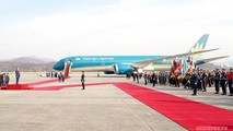 Chuyên cơ phục vụ Thủ tướng Nguyễn Xuân Phúc và Phu nhân trong chuyến thăm chính thức Hàn Quốc năm 2019.