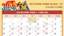 Lễ 30/4, 1/5 năm nay người lao động được nghỉ 4 ngày
