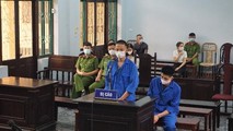 Đối tượng Nguyễn Văn Long tại tòa.