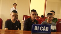 Các bị cáo tại tòa