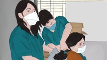 Gửi niềm tin vào tranh vẽ, tri ân và cổ vũ những “chiến binh” ở tuyến đầu chống dịch Covid-19