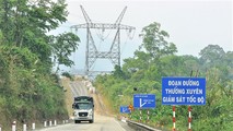 Cảnh báo an toàn giao thông đường bộ đoạn qua đèo Lò Xo.