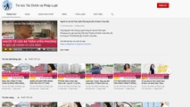 Tài khoản Youtube có tên Bản tin Tài chính và Pháp luật cắt ghép hình ảnh bà Oanh với những ngôn từ xúc phạm