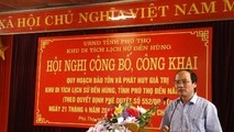 Ông Hà Kế San – Phó Chủ tịch UBND tỉnh Phú Thọ phát biểu tại Hội nghị. Ảnh: Xuân Hồng.