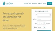 Một trang web quảng cáo dịch vụ viết luận văn thuê