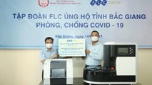 Tập đoàn FLC trao tặng Bắc Giang 3 hệ thống xét nghiệm Covid – 19 trị giá gần 9 tỷ đồng