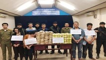 Lực lượng chức năng thu giữ 60 kg ma tuý đá, và 240.000 viên ma tuý tổng hợp