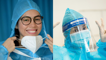 Những hình ảnh đẹp của dàn người đẹp trong mùa dịch.