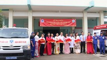 Lễ ra mắt trạm cấp cứu vệ tinh 115 Bệnh viện Quận 8.