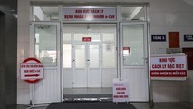 Khoa hồi sức cấp cứu Bệnh viện đa khoa tỉnh Quảng Ninh đang được cách ly để phòng dịch Covid-19.