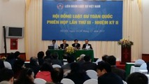 Phiên họp thứ 2 của Hội đồng luật sư toàn quốc thông qua Nghị quyết về phí thành viên luật sư