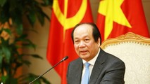 Bộ trưởng, Chủ nhiệm VPCP Mai Tiến Dũng, Người phát ngôn của Chính phủ. Ảnh: VPCP