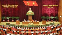 Hội nghị lần thứ 14 Ban Chấp hành Trung ương Đảng khoá XII. Ảnh: TTXVN