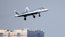 Máy bay chiến đấu thế hệ thứ 5 Sukhoi-57. Ảnh: TASS