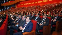 Đại hội XIII nghe Báo cáo của Ban Chấp hành Trung ương Đảng khoá XII về công tác nhân sự Ban Chấp hành Trung ương Đảng khoá XIII.