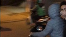 Hình ảnh được cho là một số đối tượng tấn công người nước ngoài ở Hồ Tây được các nạn nhân ghi lại. Ảnh: VOV