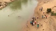 Khu vực xảy vụ tai nạn đuối nước thương tâm tại xã Chiềng Khương.